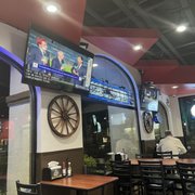 tvs on the wall