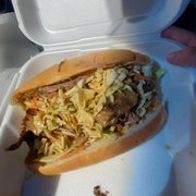 Pulled pork sandwich