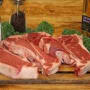 We sell steaks, cut to order