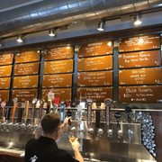 Beers on tap as of 11/20/16