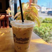 a cup of iced coffee
