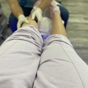 Rock stone massage and paraffin wax