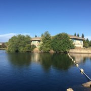 Office by the lake