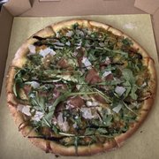  a pizza in a box
