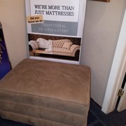 Looking for a storage ottoman? Square Deal Mattress & Upholstery can custom build ottomans or footstools to fit in your decor.