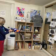 Nerf gun rhythm target practice. Must say note name and value before firing; great way to mix things up.