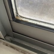 Stuff between window panes.