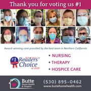 Voted #1 because we have the best team in Northern California!