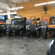 Showroom action.