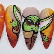 Custom Grogu Baby Yoda Press-ons