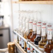 A wide selection of our clean label Monin syrups. New seasonal additions added every few months!