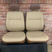 1986 Toyota 4 x 4 seats. Foam refresh and new covers to mimic originals.