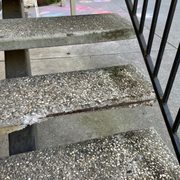 where i (100lbs) stepped and it broke off under my foot