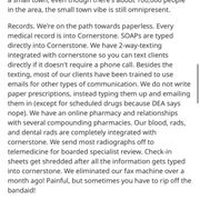 Here's the actual part where they refer to their patients as "Karen's"