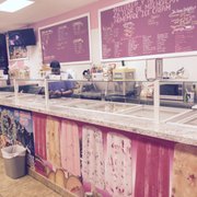 the counter area