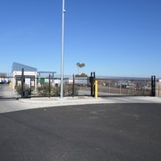 Security gates @ Sierra Nevada Brewery truck entrance