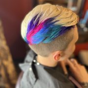 Platinum and rainbow