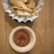Complimentary chips and crack