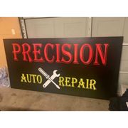 precision auto repair logo