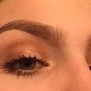 before, wearing makeup but obvious they were very thicker