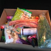 a box of food