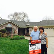 My clients were so excited to get their home on the market, they posed for a picture!