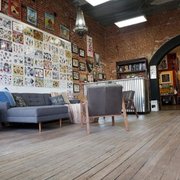 Interior Lobby Of Sacred Art Tattoo Parlor