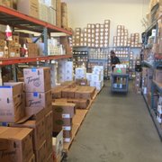 A view into our fantastic warehouse.
