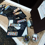 Custom scrapbooked guest book for any event