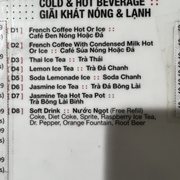Buyer beware - Business does not honor their own menu.