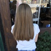 Beautiful high lights to brighten up fall. Never to young or old!