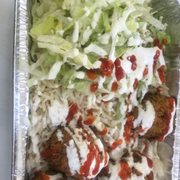 falafel over rice