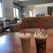 Iced white mocha 24oz Over the top Oreo 24oz