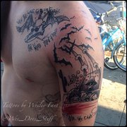 Tattoos by Wesley Fant @wes_does_stuff @sacredarttattooandpiercing