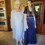 Mother of the Bride and Daughter of the Bride, looking lovely