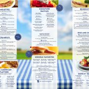 a menu for a restaurant