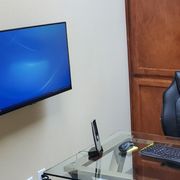 Maintain computer monitors and TVs throughout offices.