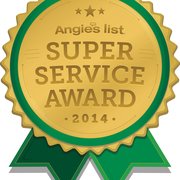 This is an award for having a consistantly high rating on angies list in 2014