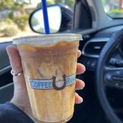 Maple Glazed Latte - 16oz   Iced with macadamia milk