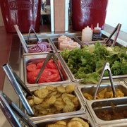Condiment bar!