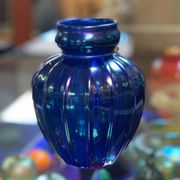 Orient & Flume iridescent vase.