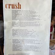 Menu July 2022