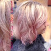 Hair color and cut by Bree Schmidt