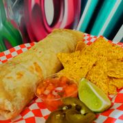 Our 2 lbs vegan burritos!