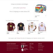 Moon Maroon E-Commerce Shop