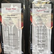 Happy hour and apps
