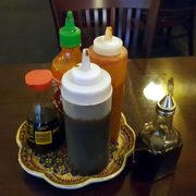 Missing all the Thai chili condiments...