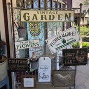 a variety of signs