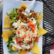 Delicious chicken burrito bowl