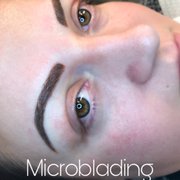 Microblading defines these beautiful brows.